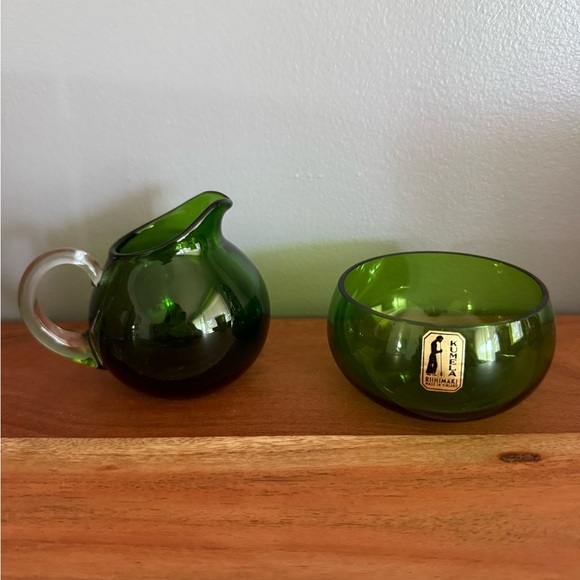 Other - Riihimaki Kumela Cream and Sugar Bowls made in Finland